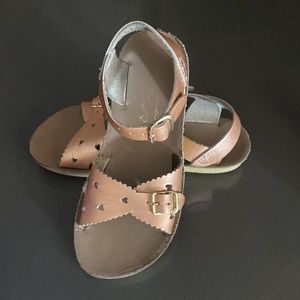 Salt Water Sandals Rose gold sz 13